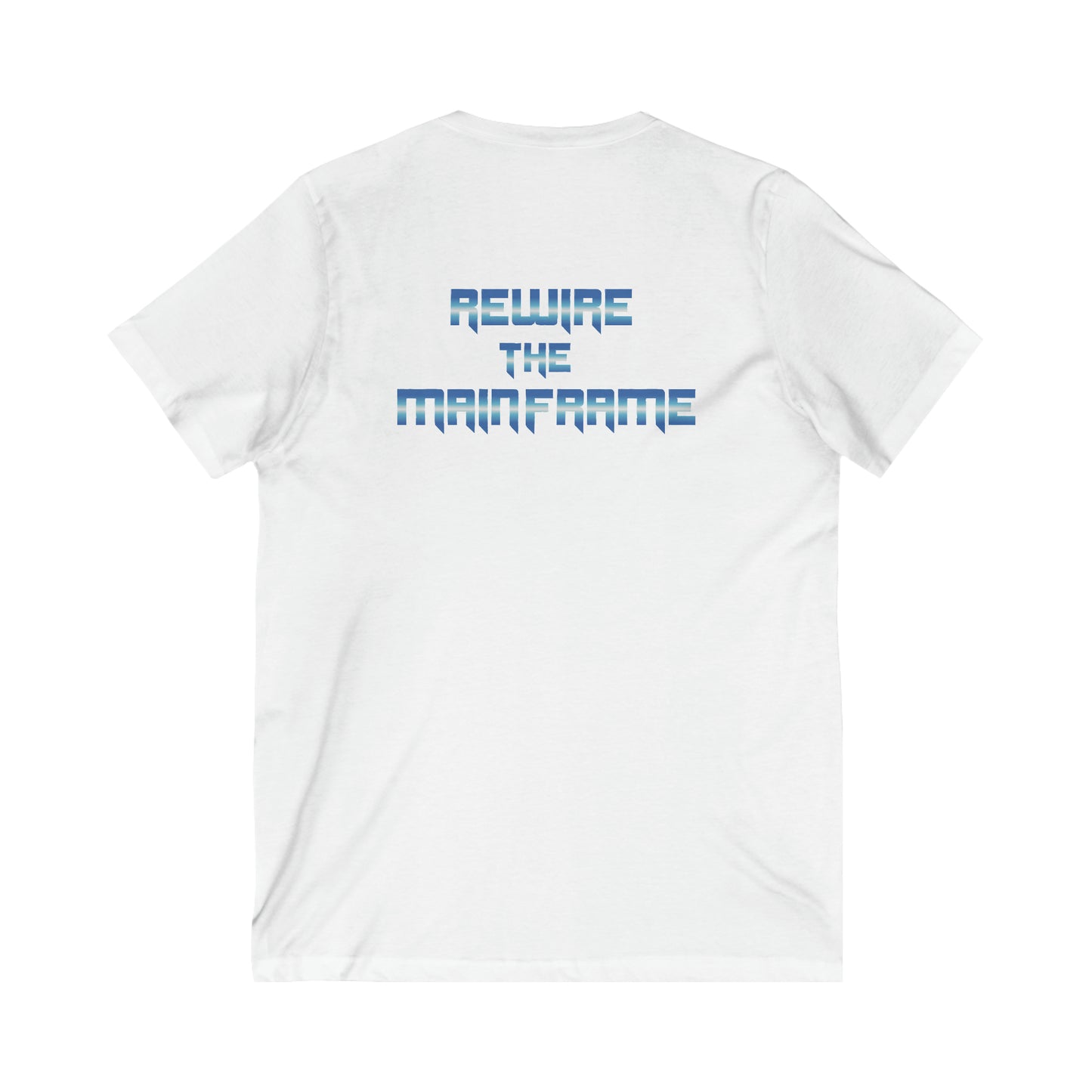 Unisex Jersey Short Sleeve V-Neck Tee